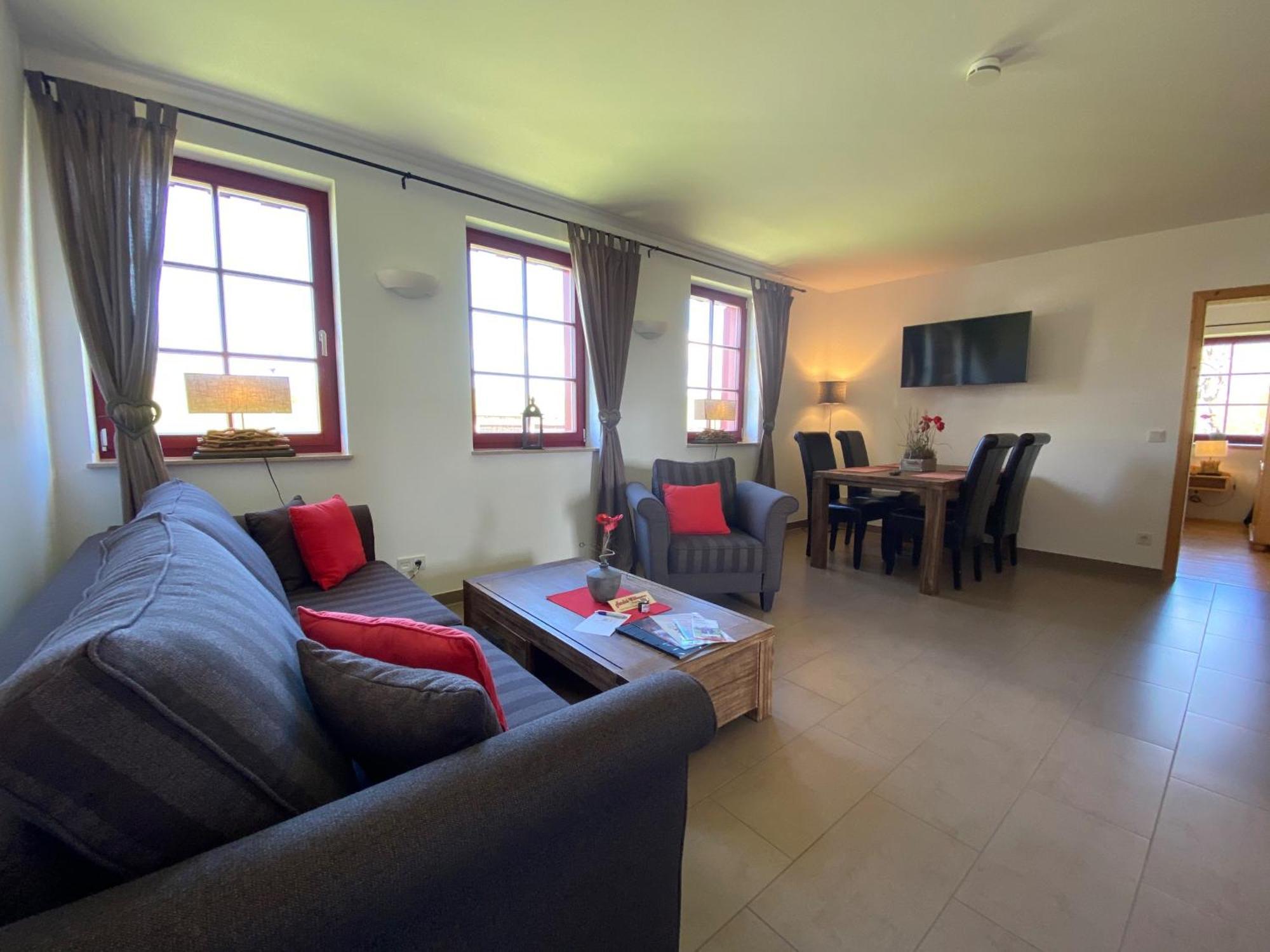 Zur Bergwiese 5 Sterne Appartementhaus Furstenau  Phòng bức ảnh